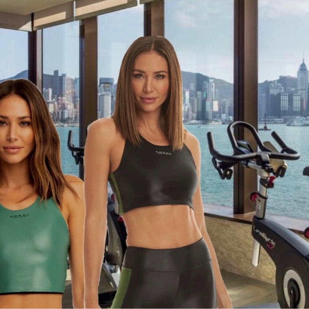 NEW KORAL Bruna Reversible Infinity Sports Bra